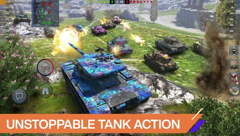 Choose And Customize Your Tanks In Wars