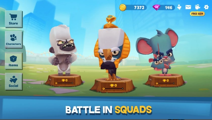 battle in squads