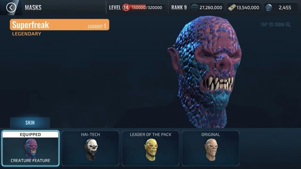 Customize Your Characters With Unique Outfits And Masks