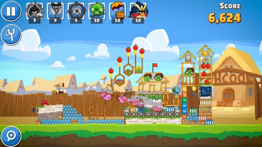 angry birds friends mod Unlimited Boosters