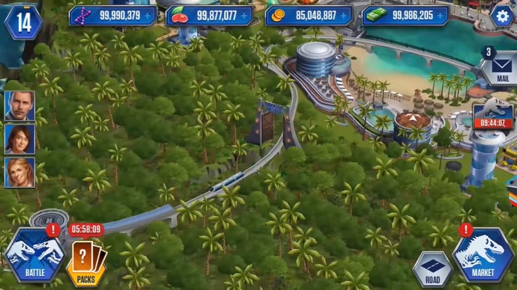 Build And Manage Your Own Jurassic World Park