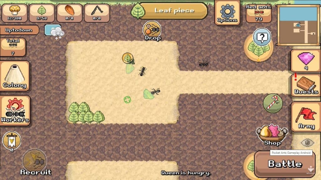 Experience The Thrill Of Being A Tiny, But Mighty Ant In This Addictive Strategy Game