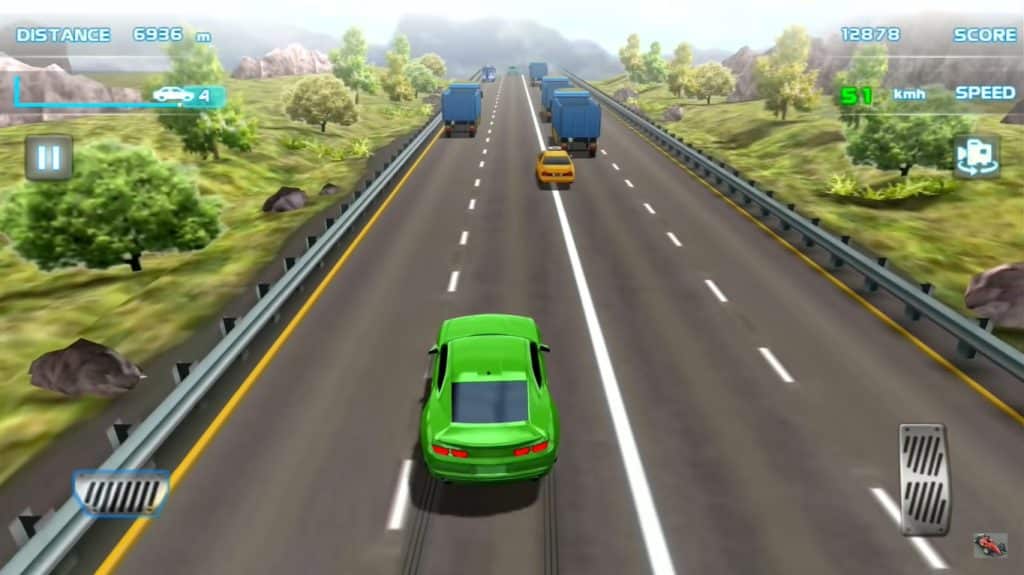 Race Across Exhilarating Tracks In Stunning 3d Graphics