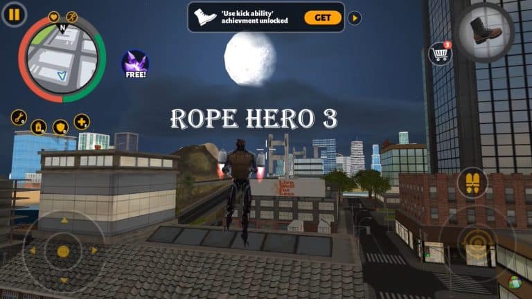 Rope Hero 3 MOD APK Latest v2.6.6 (Unlimited Money, Gems)
