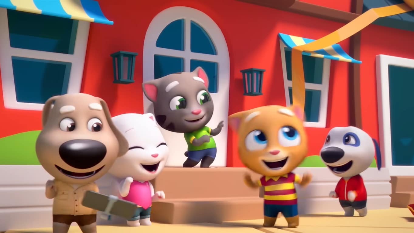 Talking Tom Gold Run MOD APK 7.2.1.5254 (Unlimited Money)