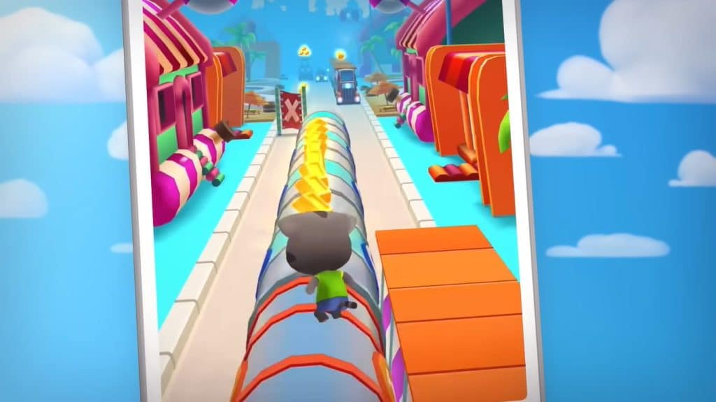 Race Through Exciting Worlds in Talking Tom's Gold Dash