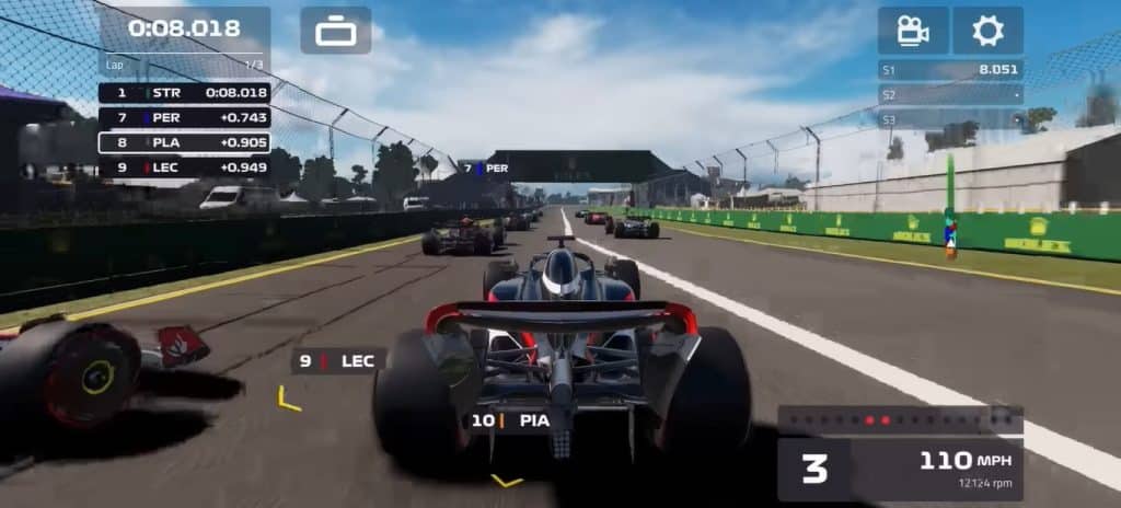 Experience Realistic Graphics And Thrilling Sound In F1 Mobile Racing