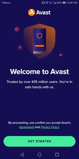 welcome to avast