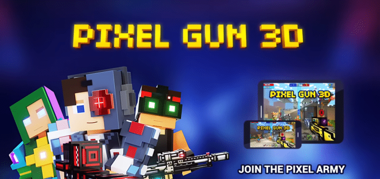 Latest Pixel Gun 3D Mod APK 24.3.5 – Unlimited Gems, Coins, and Guns Unlocked